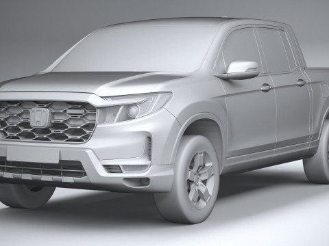 Honda Ridgeline Trailsport 2024 Modelo 3D