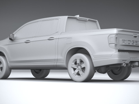 Honda Ridgeline Trailsport 2024 Modelo 3D