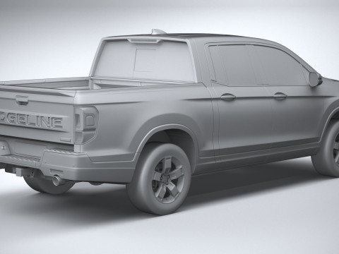 Honda Ridgeline Trailsport 2024 Modelo 3D