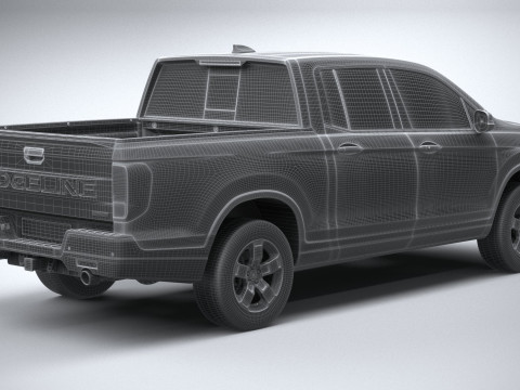 Honda Ridgeline Trailsport 2024 Modelo 3D
