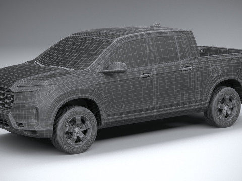 Honda Ridgeline Trailsport 2024 Modelo 3D