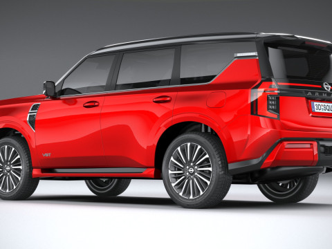 Nissan Armada 2025 3D 모델