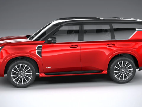 Nissan Armada 2025 3D Model