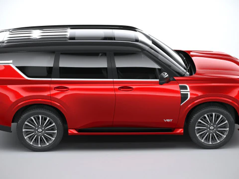 Nissan Armada 2025 3D Model