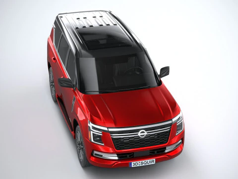 Nissan Armada 2025 3D Model