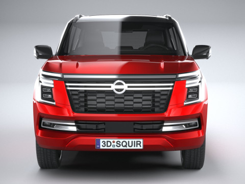 Nissan Armada 2025 3D 모델