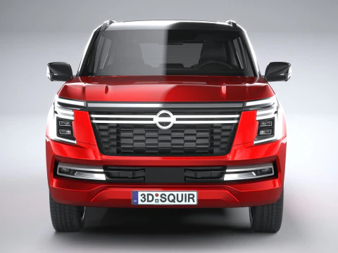 Nissan Armada 2025 3D Model