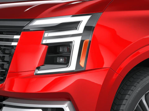 Nissan Armada 2025 3D Model