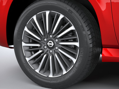 Nissan Armada 2025 3D 모델