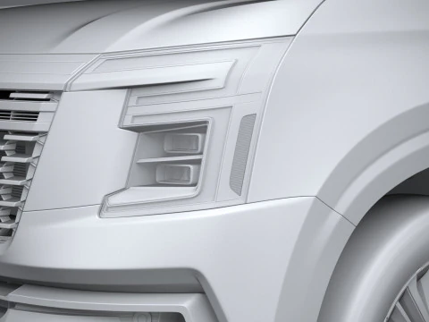 Nissan Armada 2025 3D Model