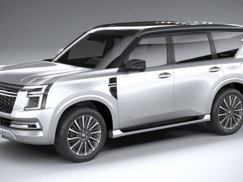 Nissan Patrol 2025 3D Model