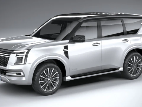 Nissan Patrol 2025 Modello 3D