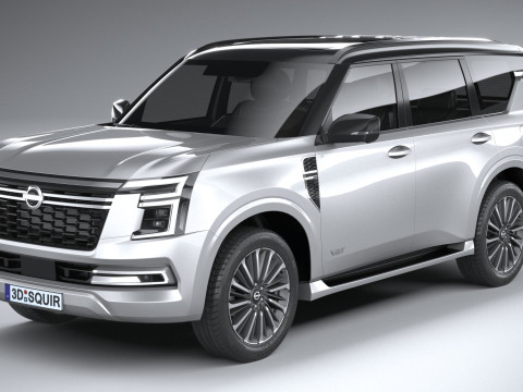 Nissan Patrol 2025 3D Model