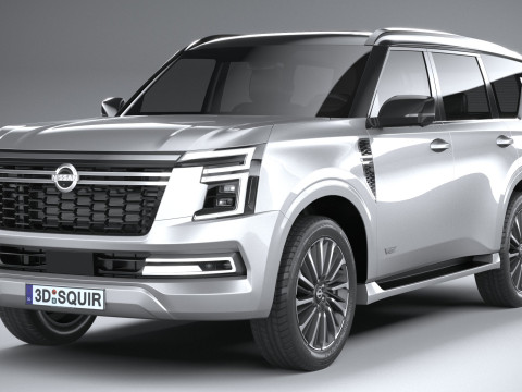 Nissan Patrol 2025 3D Model