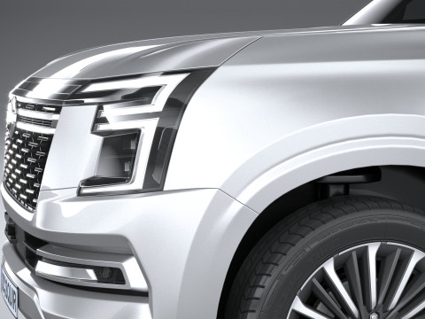 Nissan Patrol 2025 3D Model