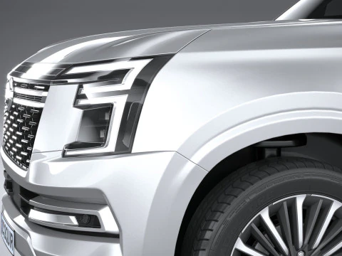 Nissan Patrol 2025 3D Model