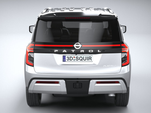 Nissan Patrol 2025 3D Model