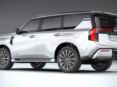 Nissan Patrol 2025 3D Model