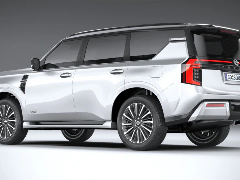 Nissan Patrol 2025 3D Model