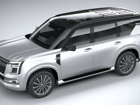 Nissan Patrol 2025 3D Model