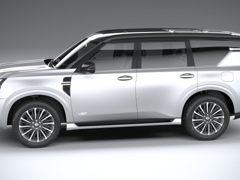 Nissan Patrol 2025 3D Model