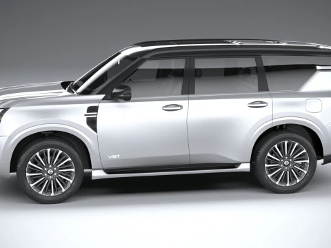 Nissan Patrol 2025 3D Model