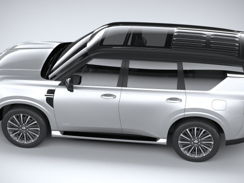 Nissan Patrol 2025 3D Model