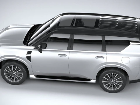 Nissan Patrol 2025 3D Model