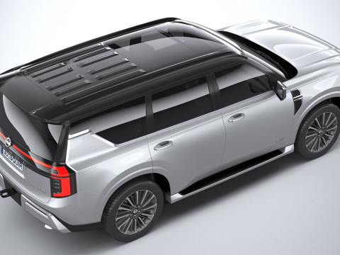Nissan Patrol 2025 3D Model