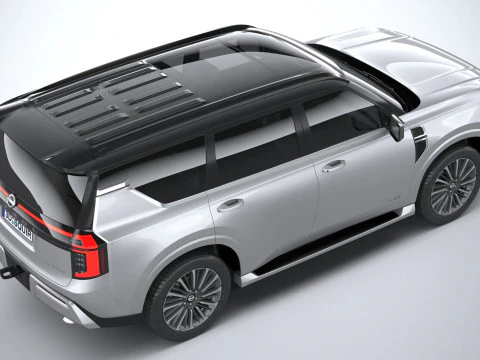 Nissan Patrol 2025 3D Model