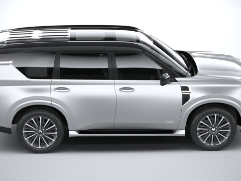 Nissan Patrol 2025 3D Model