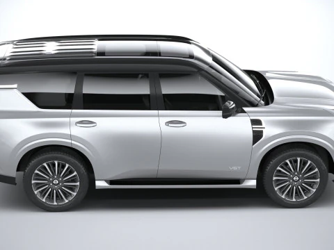 Nissan Patrol 2025 3D Model