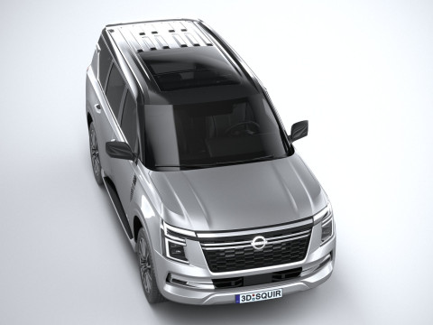 Nissan Patrol 2025 3D Model