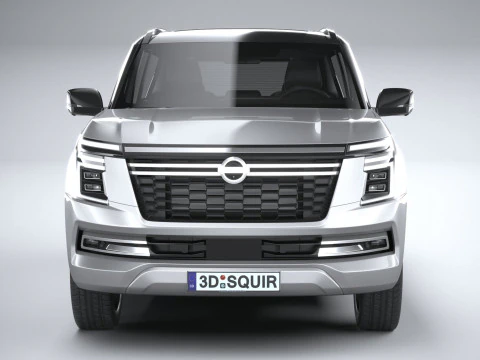 Nissan Patrol 2025 3D Model