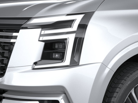 Nissan Patrol 2025 3D Model