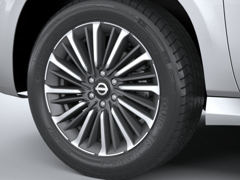 Nissan Patrol 2025 3D Model