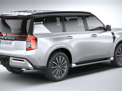 Nissan Patrol 2025 3D Model