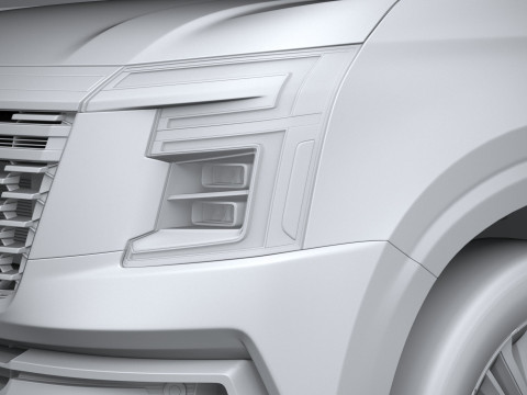 Nissan Patrol 2025 3D Model