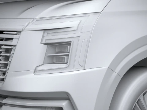 Nissan Patrol 2025 3D Model