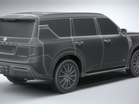 Nissan Patrol 2025 3D Model