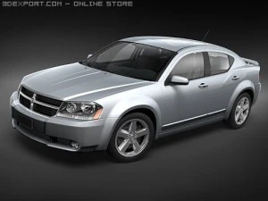 Dodge Avenger 2008 3D Modell
