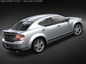 Dodge Avenger 2008 3Dモデル