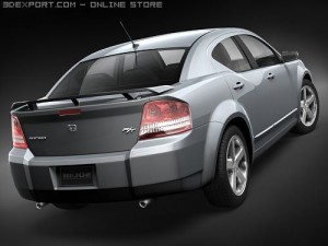 Dodge Avenger 2008 3Dモデル