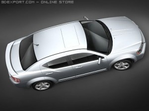 Dodge Avenger 2008 3Dモデル