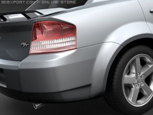 Dodge Avenger 2008 3Dモデル