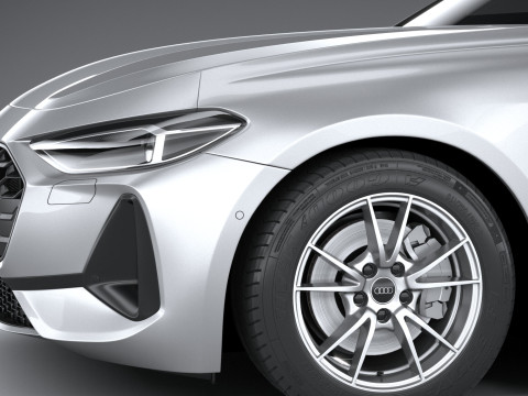 Audi A5 Sedan regular 2025 Modello 3D