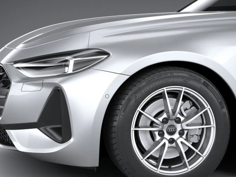 Audi A5 Sedan regular 2025 3D Model