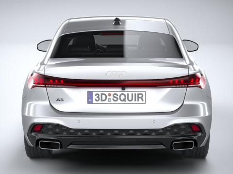 Audi A5 Sedan regular 2025 Modello 3D