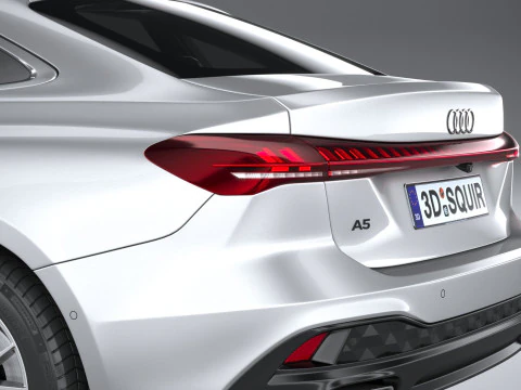 Audi A5 Sedan regular 2025 3D Model