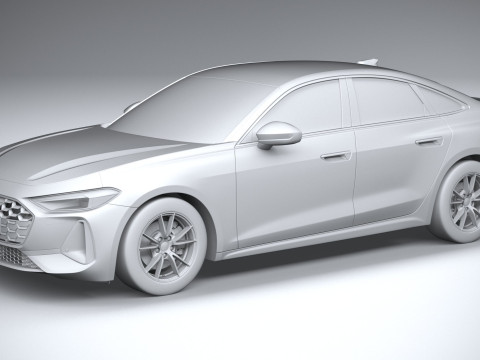 Audi A5 Sedan regular 2025 Modello 3D